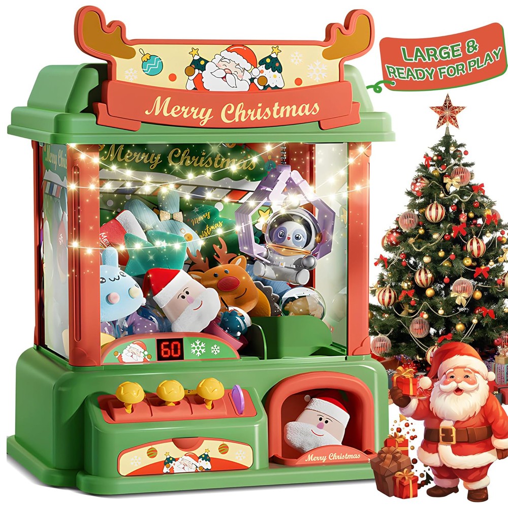 Arcade Game Vending Machine - Noel pençe makinesi çocuklar için Mini