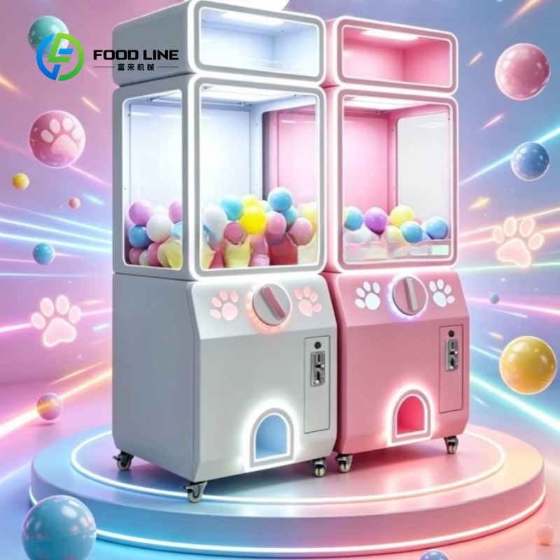 Prize Capsule Toy Machine - Özelleştirilmiş Jetonlu Kapsül Oyuncak Dağıtıcısı, Vitrinli
