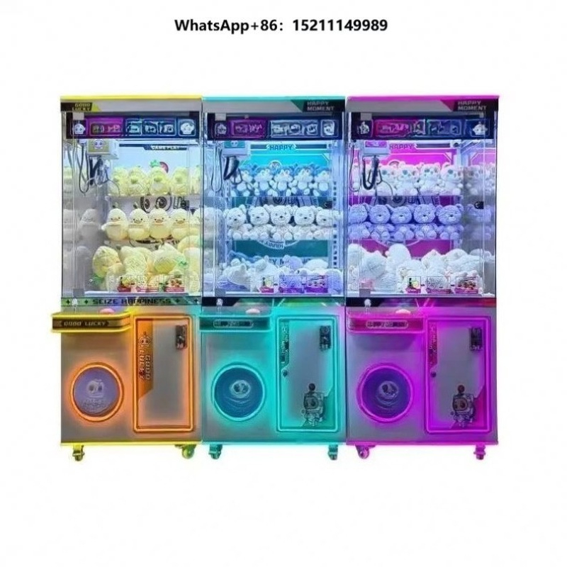 Claw Crane Machine - Mini Plastik Çocuk Oyuncak Vinç Makinesi