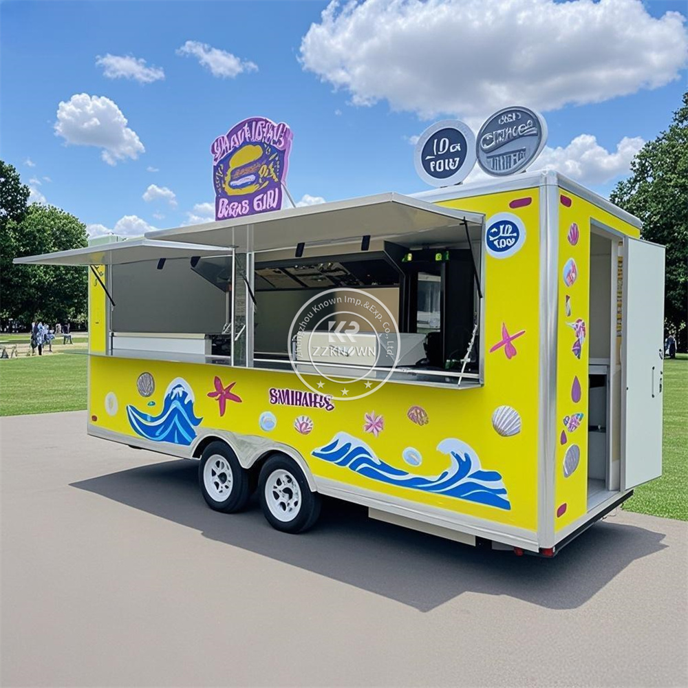 Hot Dog Vending Cart - İmtiyaz Hot Dog Gıda Kamyonu Mobil