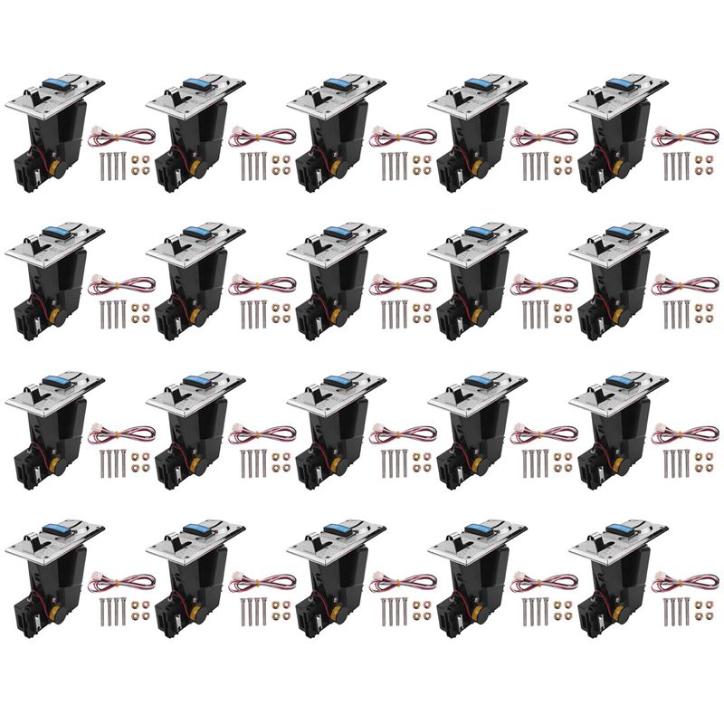 Arcade Game Vending Machine - 20X Çoklu Para Alıcısı Elektronik Roll