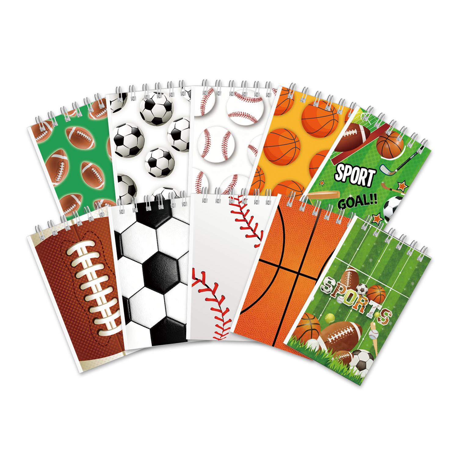 Basketball Arcade Game - Çoklu Spor Topu Mini Spiral Defter