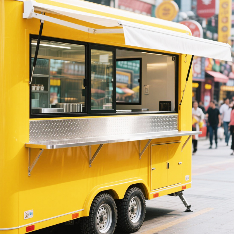 Hot Dog Vending Cart - Yiyecek Arabası Ticari Satış Özelleştirilmiş Dondurma