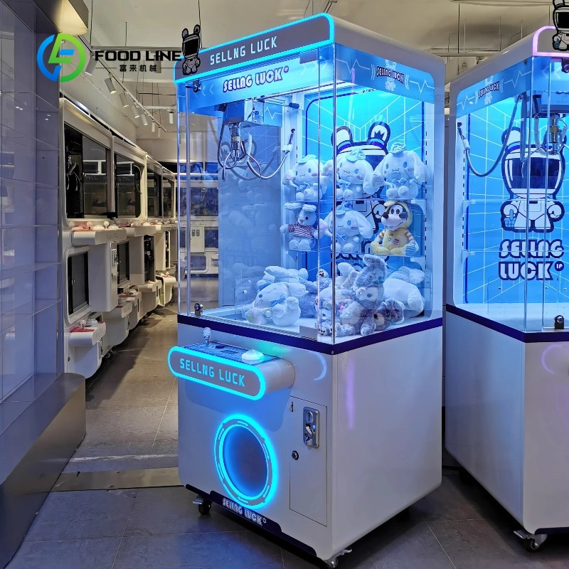Arcade Game Vending Machine - Özel Tasarım Jetonlu Metal Vinç Pençeli