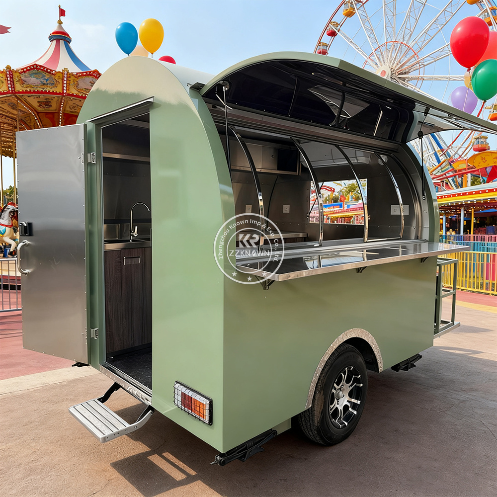 Lüks Mobil Yemek Kamyonu Tam D - Hot Dog Vending Cart incelemesi ve fiyatı