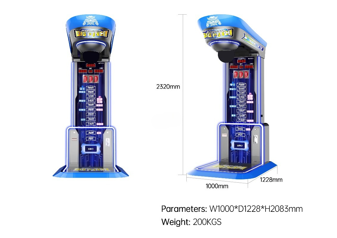 Ultimate Büyük Yumruk Atma Bok - Arcade Game Vending Machine incelemesi ve fiyatı