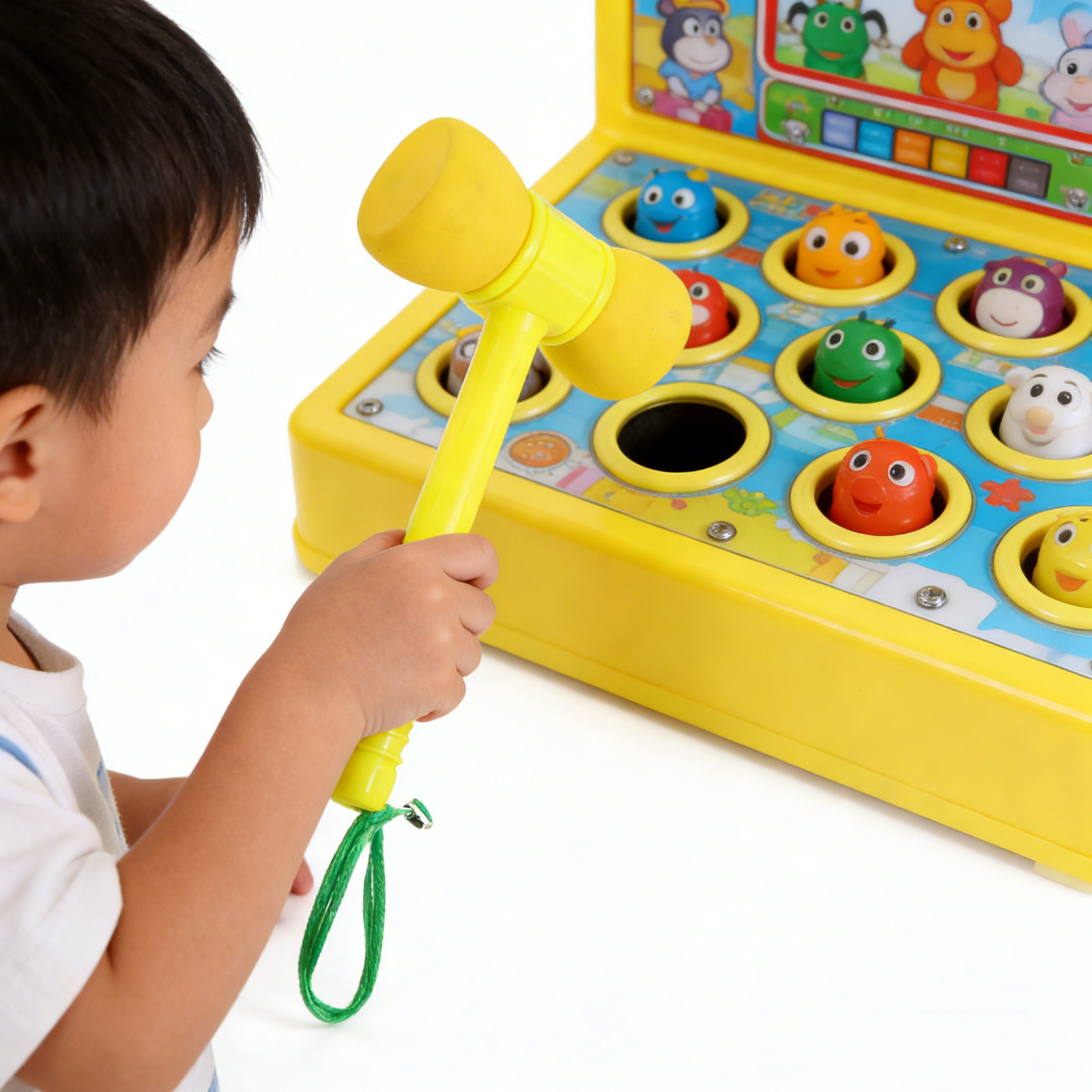 Sarı İnteraktif Köstebek Oyunu - Whack A Mole Arcade incelemesi ve fiyatı