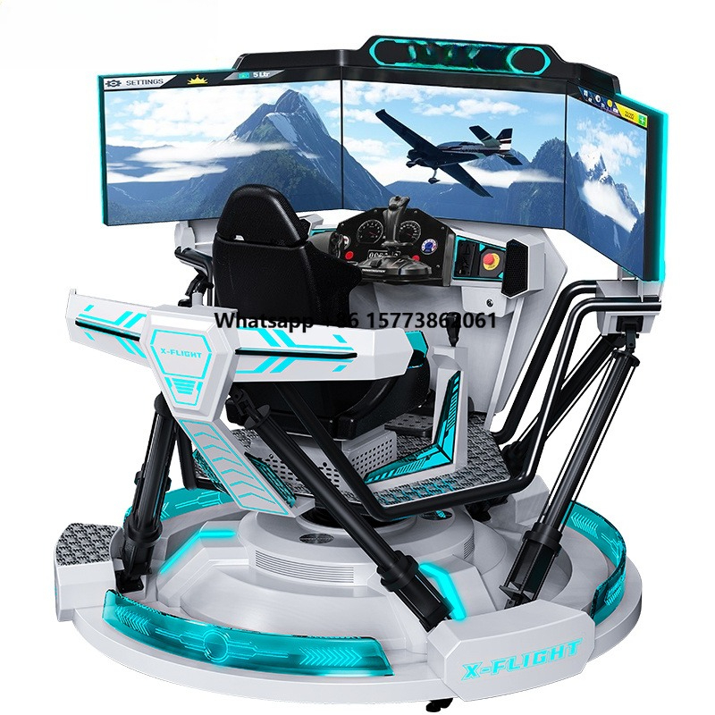 VR Uçak Simülatörü Uçak Öğretm - 9D Vr Simulator incelemesi ve fiyatı