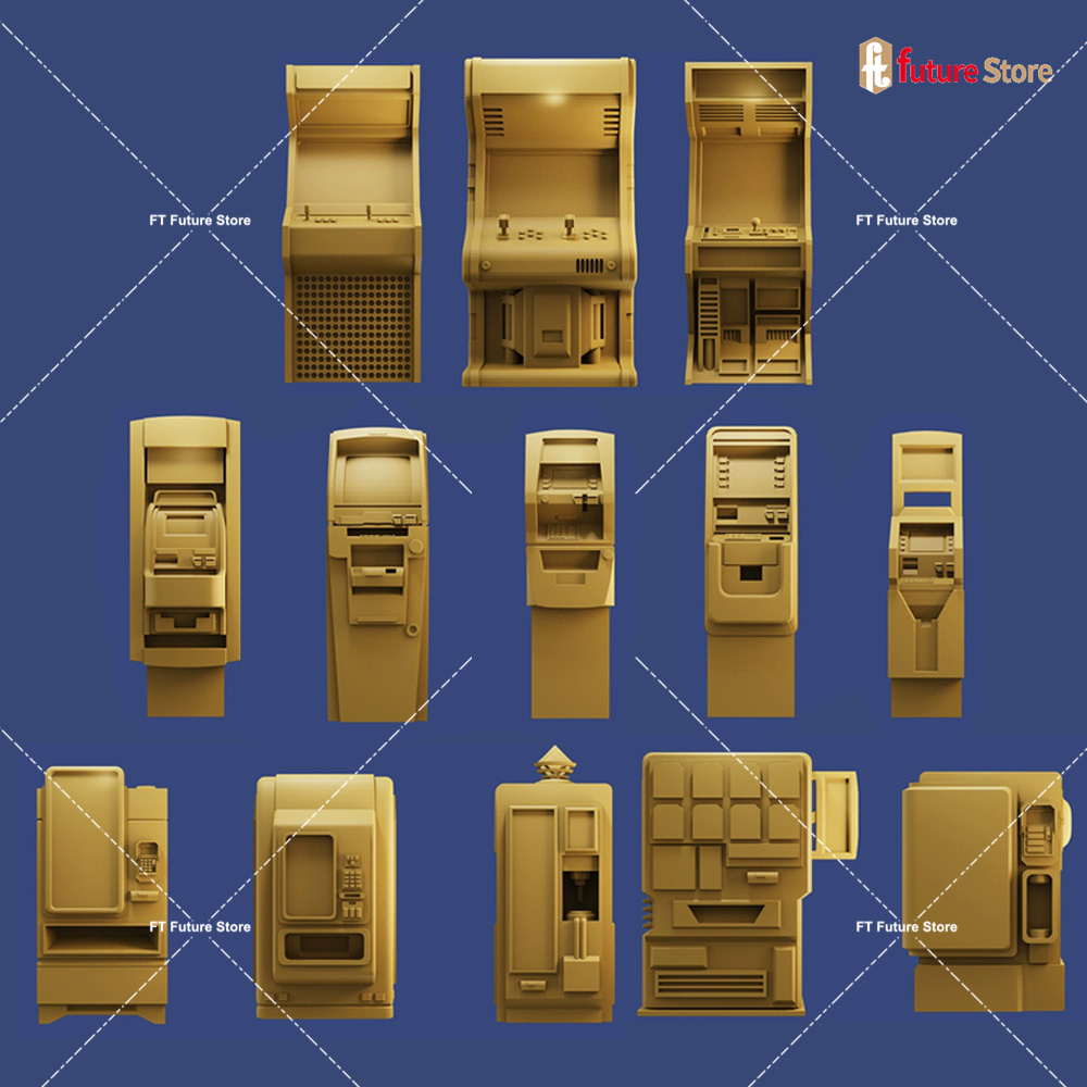 3D Baskı 1/64 Arcade Oyunu Sel - Arcade Game Vending Machine incelemesi ve fiyatı