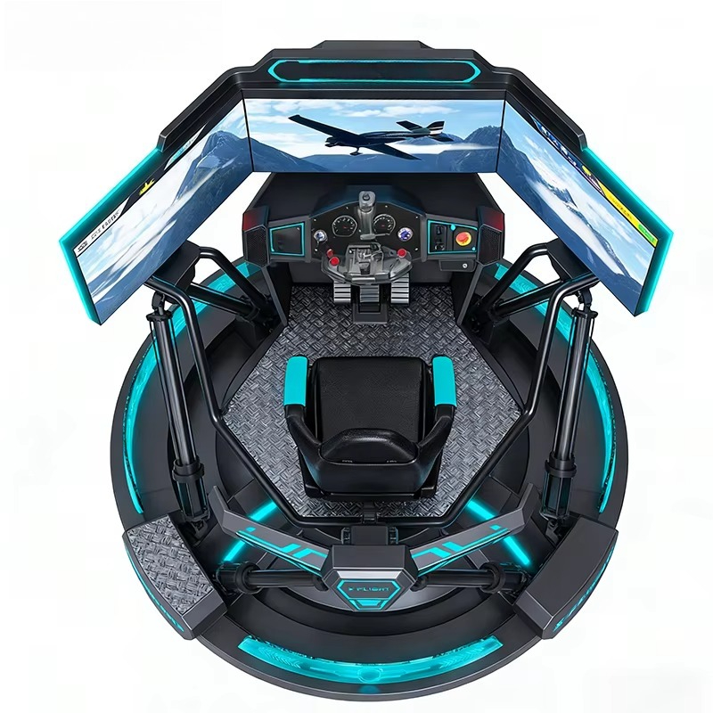 VR Uçak Simülatörü Uçak Öğretm - 9D Vr Simulator incelemesi ve fiyatı